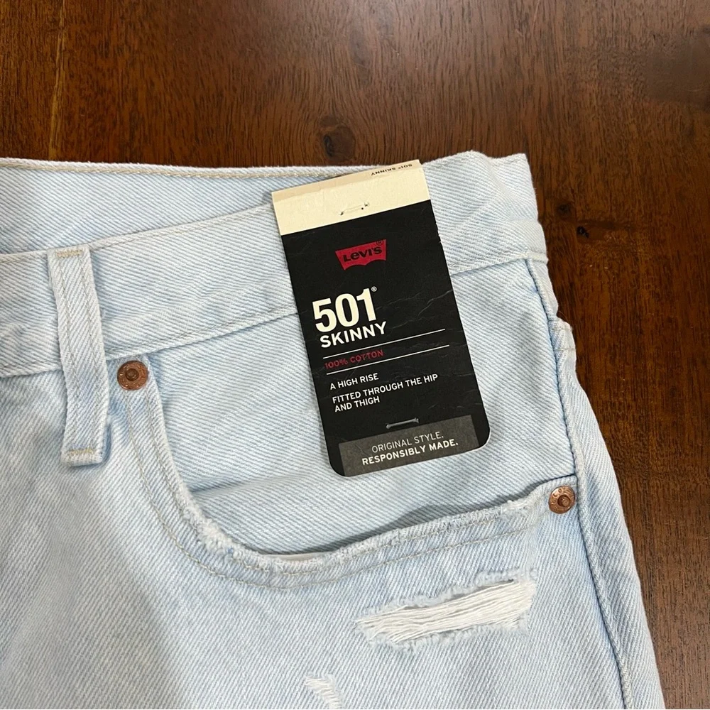 Levi’s Premium 501 Skinny Jeans Size 31